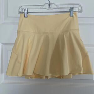 Athleta Yellow Skirt